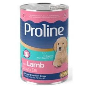 Proline 400 gr Sos İçinde Parça Etli Kuzu Etli Konserve Yavru Köpek Maması
