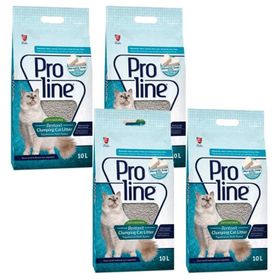 Proline 4x10 lt Marsilya Sabunu Kokulu Bentonit Kedi Kumu