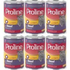 Proline 6x400 gr Dana Etli Yetişkin Kedi Konservesi
