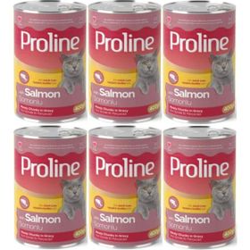 Proline 6x400 gr Somonlu Yetişkin Kedi Konservesi