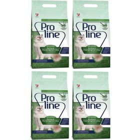 Proline Aloe Veralı 4x5 lt Topaklanan İnce Kedi Kumu