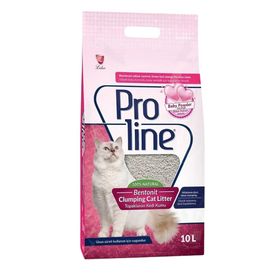 Proline Bebek Pudrası Kokulu Topaklanan 10 lt Kedi Kumu