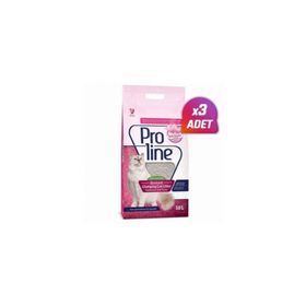 Proline Bebek Pudrası Kokulu Topaklanan 3x10 lt Kedi Kumu