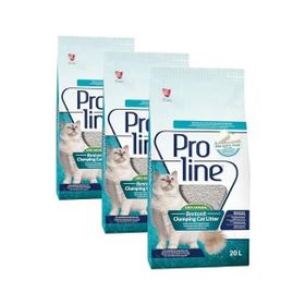 Proline Bentonit Marsilya Sabunlu 3x20 lt Kedi Kumu