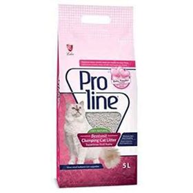 Proline Bentonit Topaklanan Parfümlü 5 lt Kedi Kumu