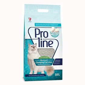 Proline Bentotit Topaklaşan Kokusuz 10 lt Kedi Kumu