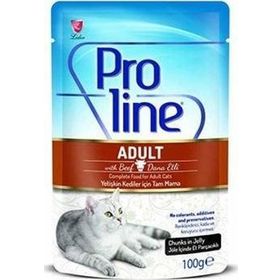 Proline Dana Etli Pouch Jelly 100 gr Yetişkin Konserve Kedi Maması