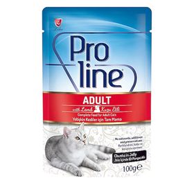 Proline Kuzu Etli 20x100 gr Yaş Kedi Maması