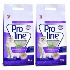 Proline Lavanta Kokulu Bentonit 2x10 lt Kedi Kumu