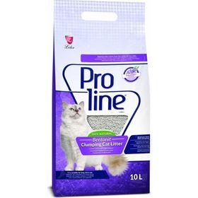 Proline Lavanta Kokulu İnce Taneli 10lt Topaklanan Doğal Kedi Kumu