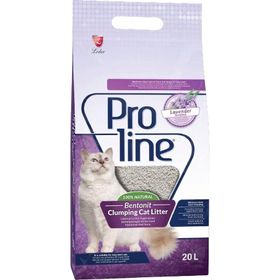 Proline Lavanta Kokulu İnce Taneli 20 lt Topaklanan Doğal Kedi Kumu