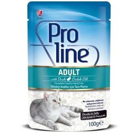 Proline Ördek Etli 100 gr Yetişkin Kedi Konserve Pouch