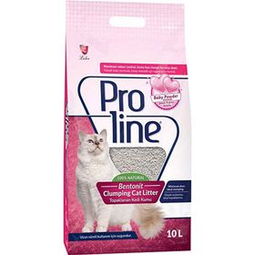 Proline Pudralı 4x10 Bentonit Kedi Kumu