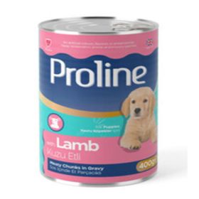 Proline Puppy Kuzu Etli Soslu Et Parçalı 400 gr Yavru Köpek Konservesi