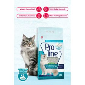 Proline Sabun Kokulu Bentonit 10 lt Kedi Kumu