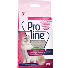 Proline Süper Topaklanan İnce Taneli Parfümlü Bentonit 10 lt Kedi Kumu