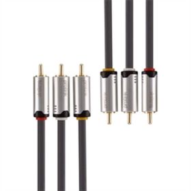 Prolink HMC231-0500 5 m 3 RCA- 3 RCA Profesyonel Kablo