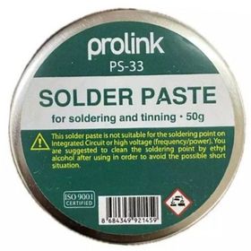 Prolink PS-33 50 gr Lehim Pastası