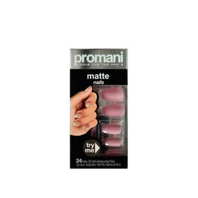 Promani 5019 Matte Şeker Pembesi Takma Tırnak Kiti