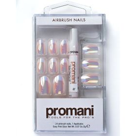 Promani Metalik French Takma Tırnak Kiti
