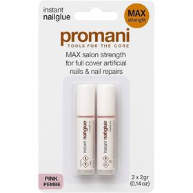 Promani Pembe 2x2 gr Takma Tırnak Yapıştırı