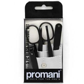 Promani PR-115 5'li Siyah Manikür Seti