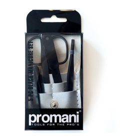 Promani PR-115 5'li Siyah Manikür Seti