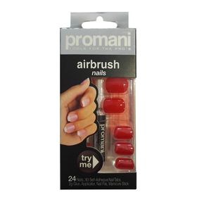 Promani PR-5013 Nar Çiçeği Takma Tırnak Kiti
