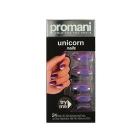 Promani PR-5014 Lila Unicorn Takma Tırnak Kiti