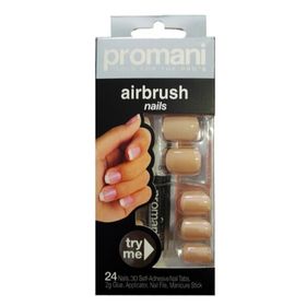 Promani PR-5017 Bej Takma Tırnak Kiti