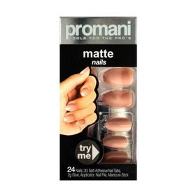 Promani PR-5017 Bej Takma Tırnak Kiti