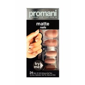 Promani PR-5017 Bej Takma Tırnak Kiti