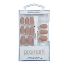 Promani PR-5017 Bej Takma Tırnak Kiti