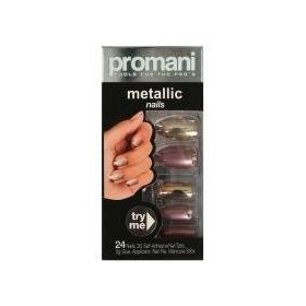 Promani PR-5021 Metallic Nails Takma Tırnak