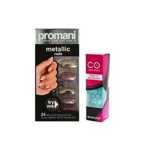 Promani PR-5021 Metallic Nails Takma Tırnak