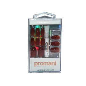 Promani PR-5658 Gül Kurusu Takma Tırnak Seti