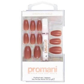 Promani PR-5658 Gül Kurusu Takma Tırnak Seti
