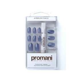Promani PR-5669 Koyu Mavi Slate Takma Tırnak Kiti