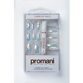 Promani PR-5672 Şeffaf Kristal Takma Tırnak Kiti