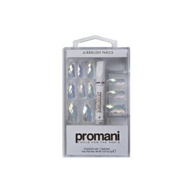 Promani PR-5672 Şeffaf Kristal Takma Tırnak Kiti