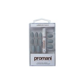 Promani PR-5673 Antrasit Gri Matte Takma Tırnak Kiti