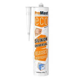 Promast PMS 252 280 ml Şeffaf Universal Genel Amaçlı Asetoksi Silikon