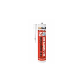 Promast PMS 252 Beyaz 280 ml Universal Genel Amaçlı Asetoksi Silikon