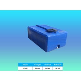Promaster 200 Litre Mavi Kare Karavan Su Deposu