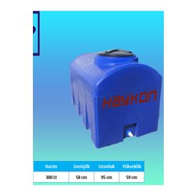 Promaster 300 Litre Mavi Kare Karavan Su Deposu