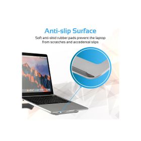 Promate Deskmate-3 Alüminyum Kaymaz Laptop Standı