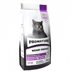 Pronature 1.5 kg Kilo Kontrolü için Tavuklu ve Pirinçli Kısırlaştırılmış Yetişkin Kuru Kedi Maması