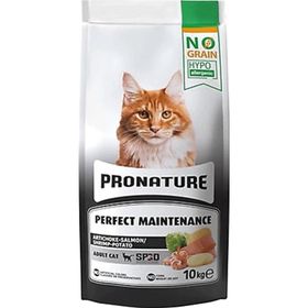 Pronature 10 kg Hypo-Allergenic Tahılsız Somonlu Karidesli ve Enginarlı Yetişkin Kuru Kedi Maması