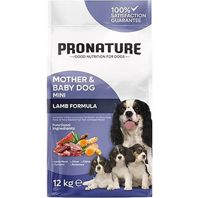 Pronature 12 kg Mother Baby Dog Anne ve Bebek Köpekler İçin Kuzulu ve Pirinçli Köpek Maması