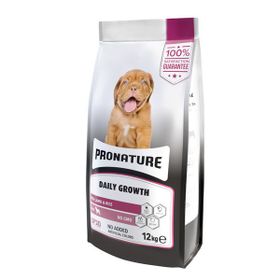 Pronature 12 kg Orta ve Büyük Irk Kuzulu ve Pirinçli Yavru Köpek Maması